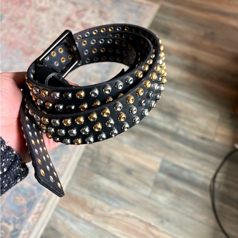 Cabi Genuine Leather Stud Belt Fall XL